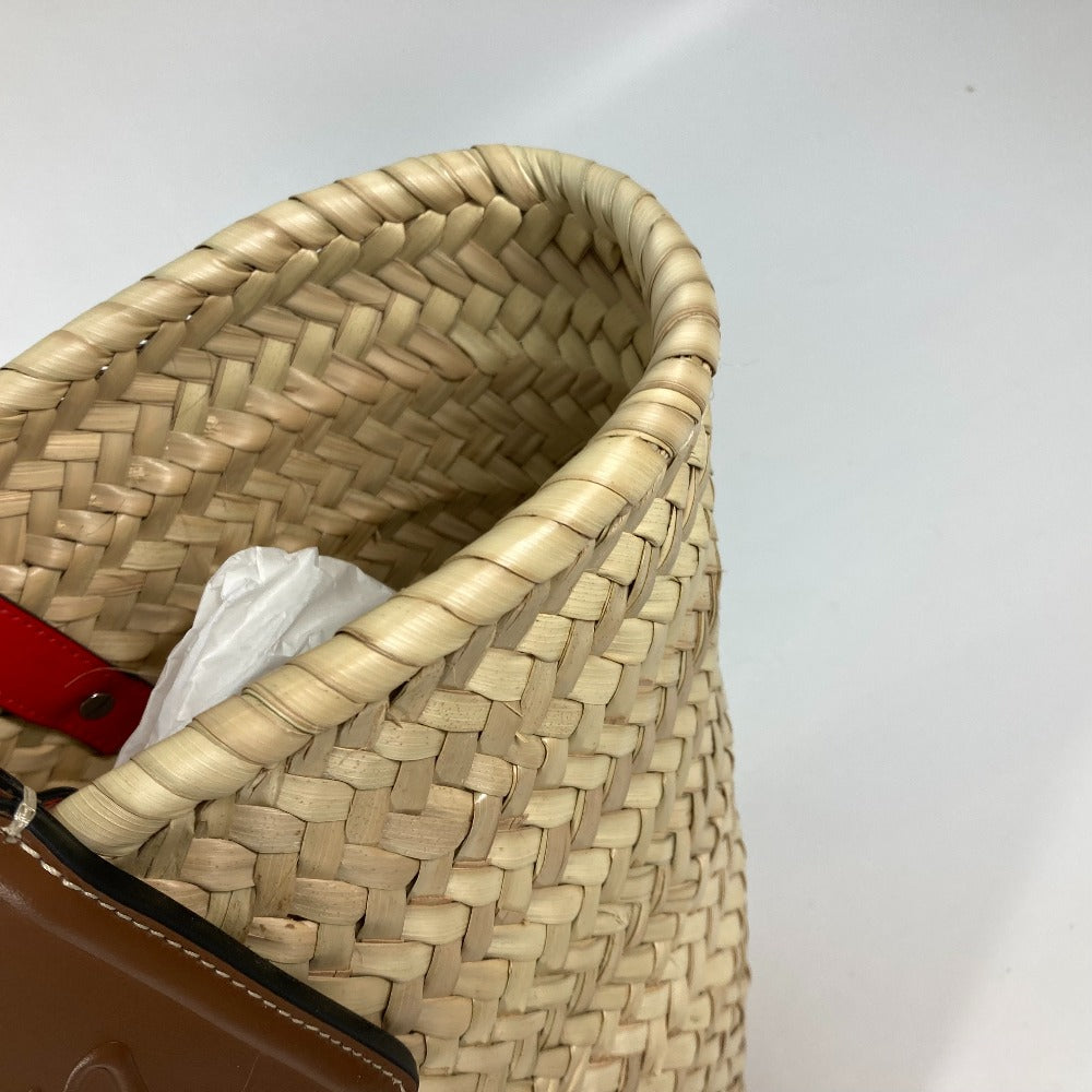Christian Louboutin Shoulder Bag 1215220  Raffia leather beige Tote Bag Loubishore Loubishore Women Used Authentic