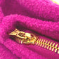 CHANEL Shoulder Bag cotton pink vintage quilting Women Used Authentic