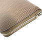 LOUIS VUITTON Long Wallet Purse M60967 Epi Leather Brown Epi Zippy Wallet Vertical mens Used Authentic