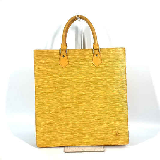 LOUIS VUITTON Handbag M52079 Epi Leather yellow Epi Sac Plat