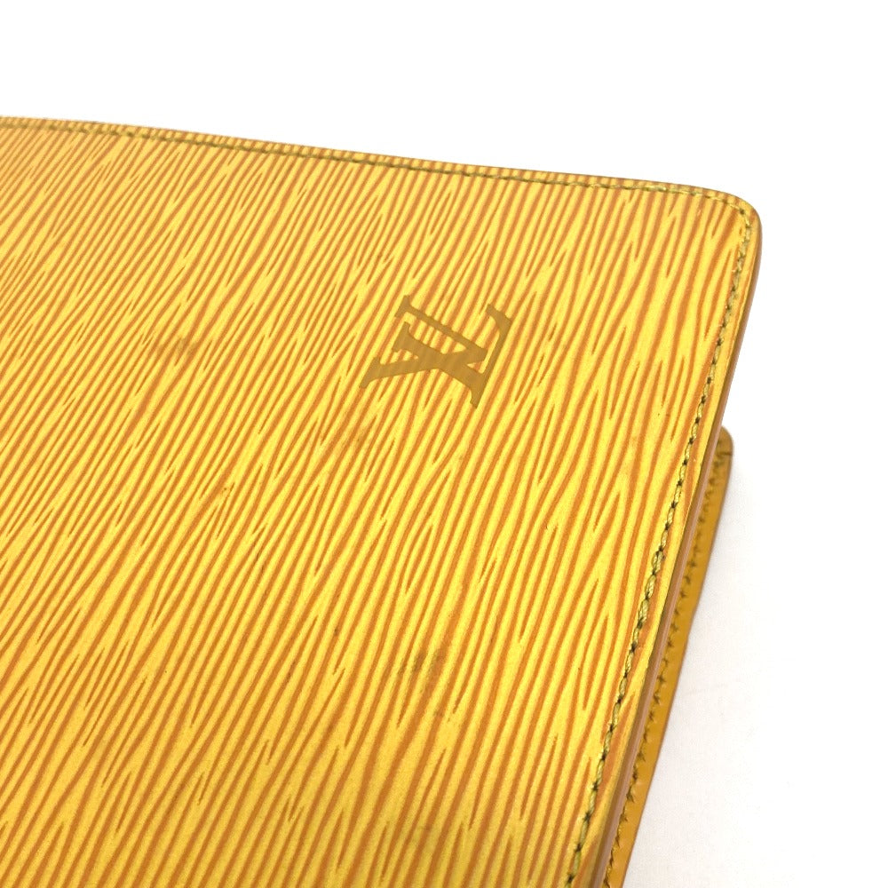 LOUIS VUITTON Handbag M52079 Epi Leather yellow Epi Sac Plat
