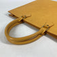 LOUIS VUITTON Handbag M52079 Epi Leather yellow Epi Sac Plat