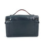 Christian Louboutin Handbag leather black Studded red sole millet logo
