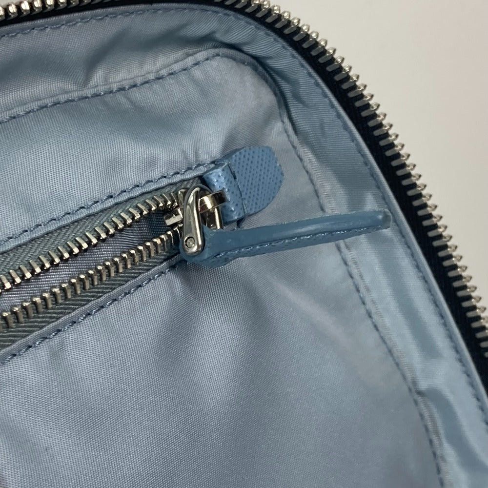 PRADA Handbag 1NJ003 saffiano leather black Bags, makeup boxes, makeup pouches Vanity bag Women Used Authentic