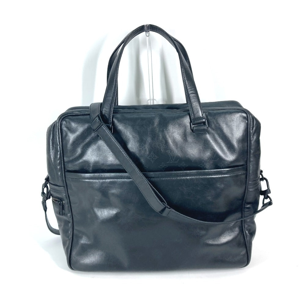 LOUIS VUITTON Shoulder Bag M92400 leather black Monogram Diffir Upton mens Used Authentic
