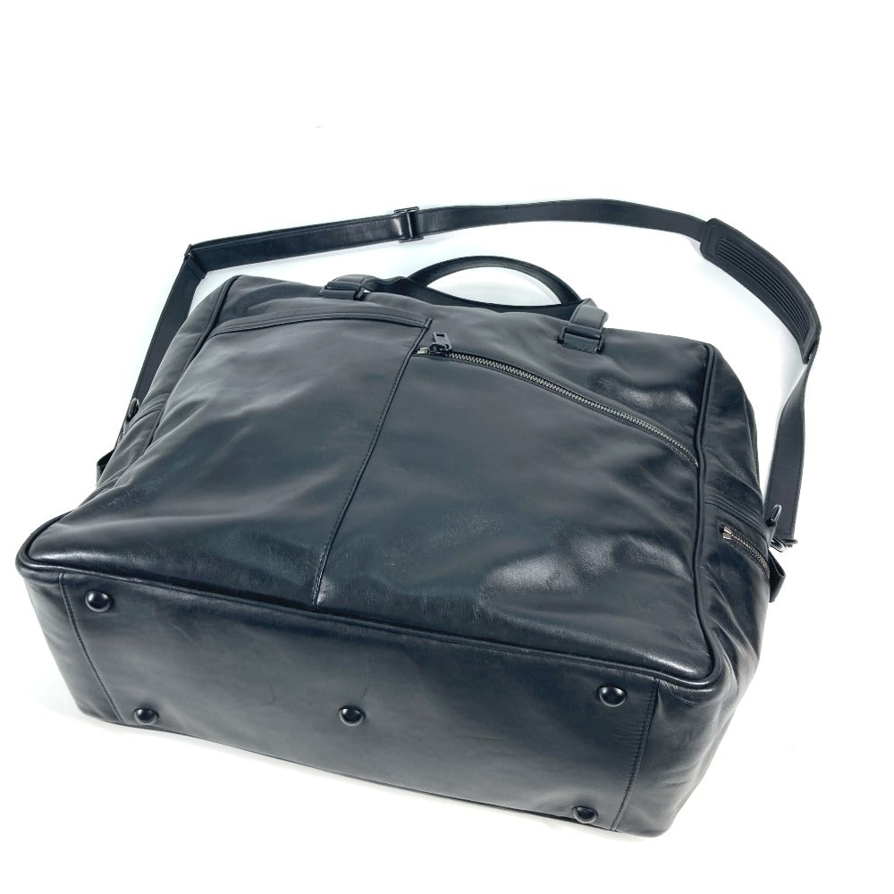 LOUIS VUITTON Shoulder Bag M92400 leather black Monogram Diffir Upton mens Used Authentic