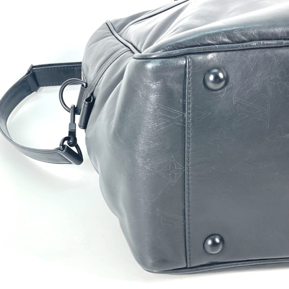 LOUIS VUITTON Shoulder Bag M92400 leather black Monogram Diffir Upton mens Used Authentic