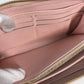 LOUIS VUITTON Long Wallet Purse M80403 Monogram Ann Platt Leather pink Monogram Empreinte by the Pool Zippy wallet mens Used Authentic