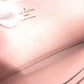 LOUIS VUITTON Long Wallet Purse M80403 Monogram Ann Platt Leather pink Monogram Empreinte by the Pool Zippy wallet mens Used Authentic