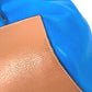 LOEWE Shoulder Bag leather blue bag bicolor Anton Women Used Authentic