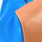 LOEWE Shoulder Bag leather blue bag bicolor Anton Women Used Authentic