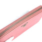 PRADA Long Wallet Purse saffiano leather pink Long wallet logo Women Used Authentic