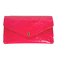 LOUIS VUITTON Long Wallet Purse M61689 Monogram Vernis pink Monogram Vernis Portefeuille Jeanne Women Used Authentic