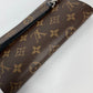 LOUIS VUITTON Long Wallet Purse M69407 Monogram macacer canvas Brown Monogram macacer Zippy Dragonne mens Used Authentic