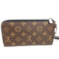 LOUIS VUITTON Long Wallet Purse M69407 Monogram macacer canvas Brown Monogram macacer Zippy Dragonne mens Used Authentic