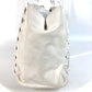 CHANEL Tote Bag leather white Shoulder Decacoco CC COCO Mark