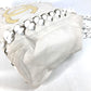 CHANEL Tote Bag leather white Shoulder Decacoco CC COCO Mark