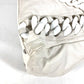 CHANEL Tote Bag leather white Shoulder Decacoco CC COCO Mark