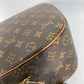 LOUIS VUITTON Shoulder Bag M51132 Monogram canvas Brown Monogram Pack all Women Used Authentic