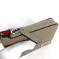 FENDI Coin case 7M0330 leather Beige type Fragment case Wallet logo