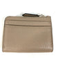 FENDI Coin case 7M0330 leather Beige type Fragment case Wallet logo