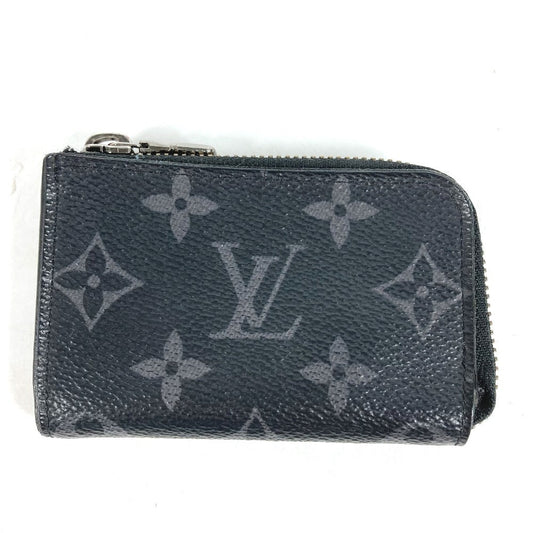 LOUIS VUITTON Coin case Ｍ63536 Monogram Eclipse Canvas black Monogram Eclipse Portemone Jules