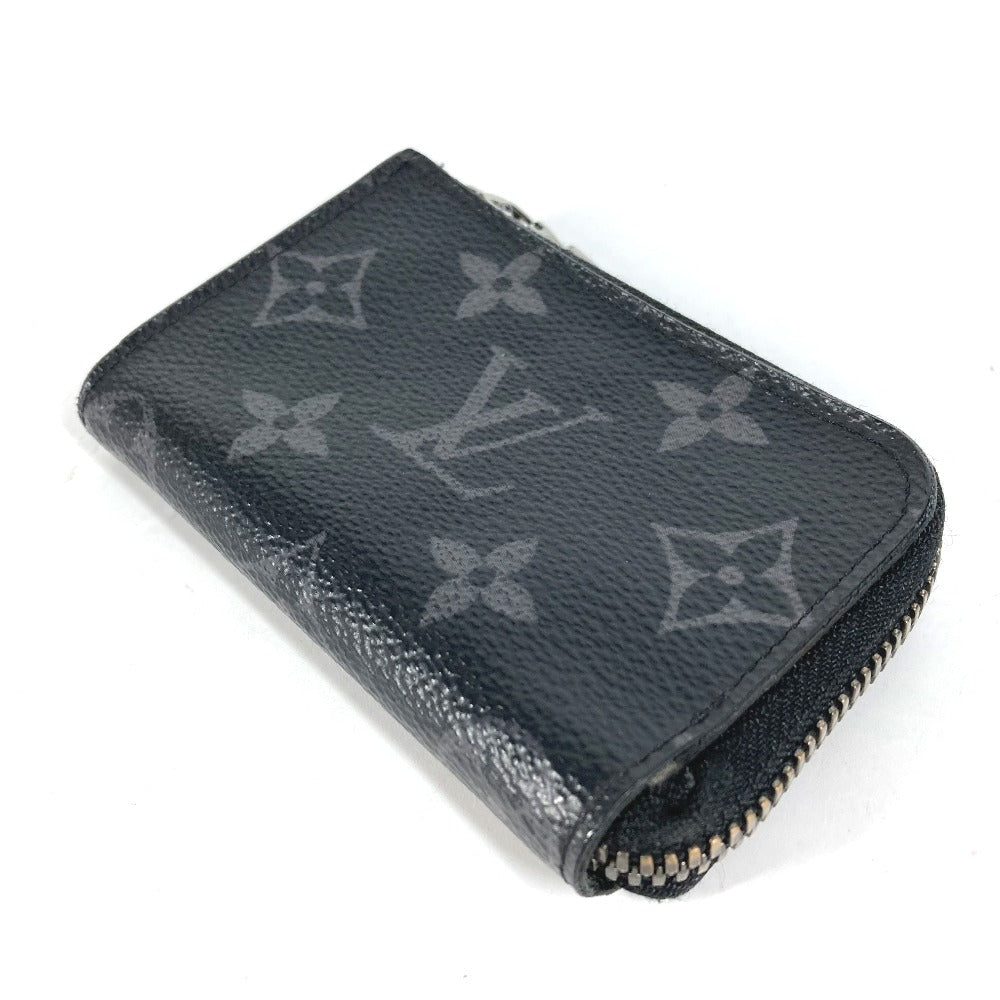 LOUIS VUITTON Coin case Ｍ63536 Monogram Eclipse Canvas black Monogram Eclipse Portemone Jules