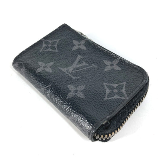 LOUIS VUITTON Coin case Ｍ63536 Monogram Eclipse Canvas black Monogram Eclipse Portemone Jules