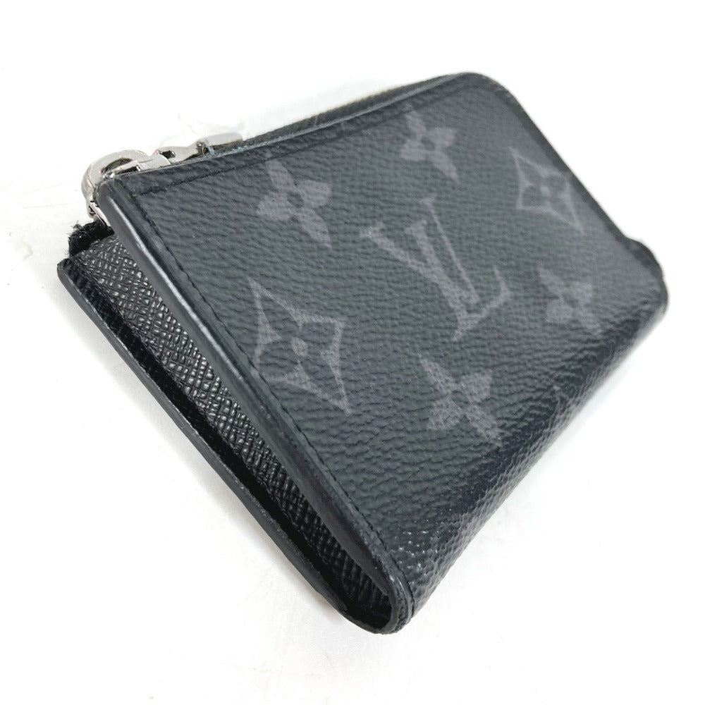 LOUIS VUITTON Coin case Ｍ63536 Monogram Eclipse Canvas black Monogram Eclipse Portemone Jules