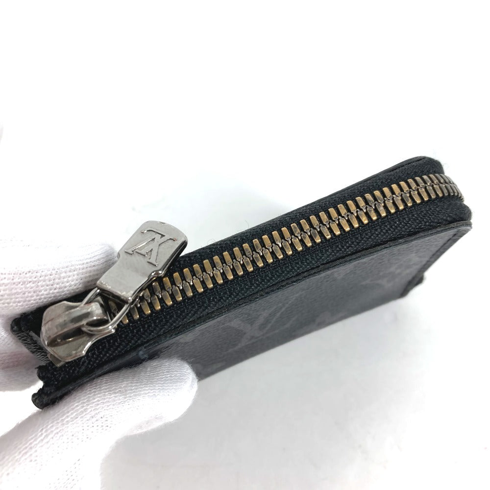 LOUIS VUITTON Coin case Ｍ63536 Monogram Eclipse Canvas black Monogram Eclipse Portemone Jules