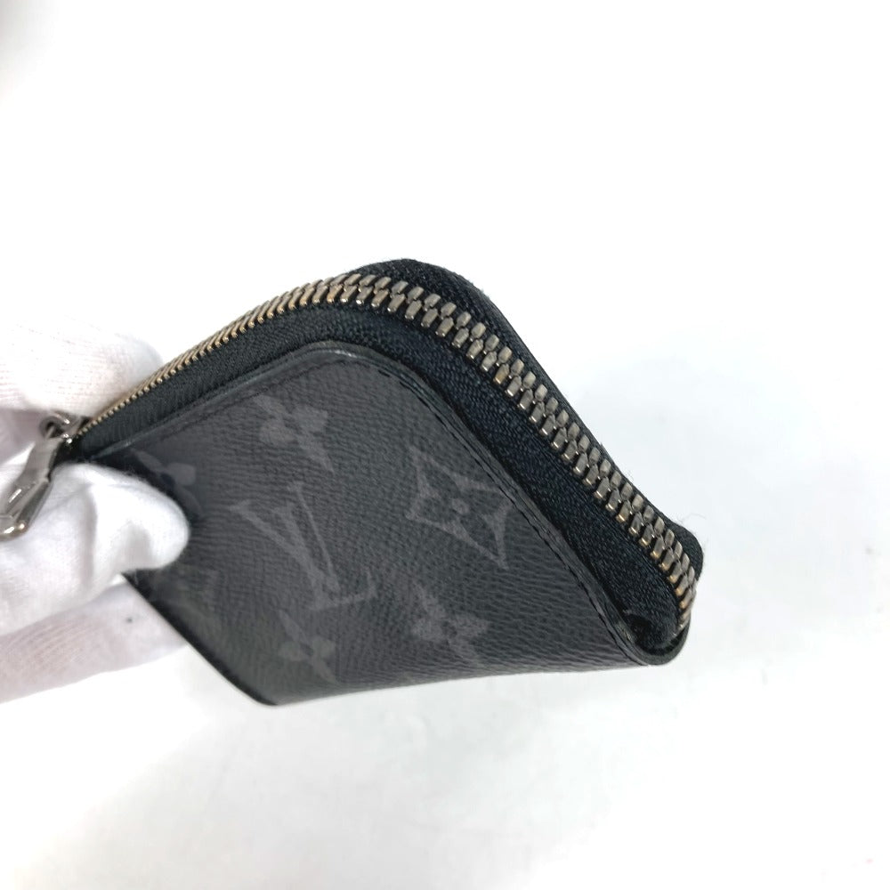 LOUIS VUITTON Coin case Ｍ63536 Monogram Eclipse Canvas black Monogram Eclipse Portemone Jules