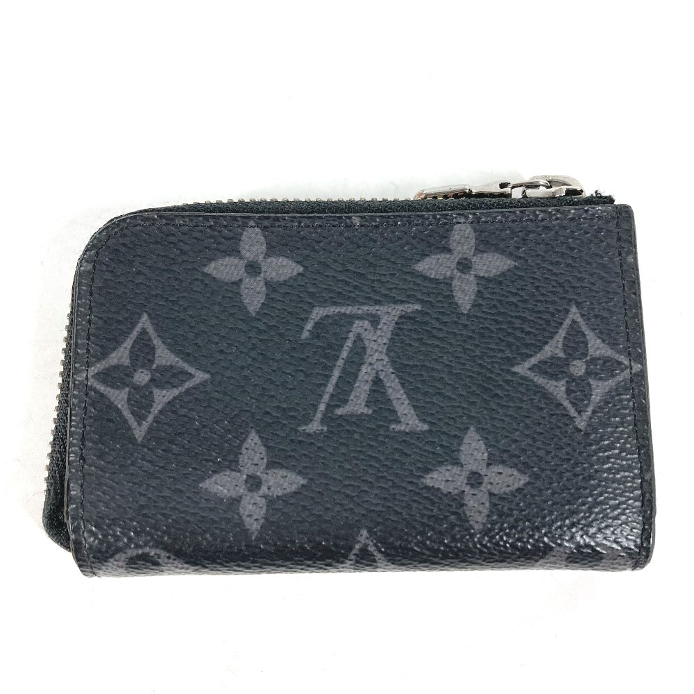 LOUIS VUITTON Coin case Ｍ63536 Monogram Eclipse Canvas black Monogram Eclipse Portemone Jules