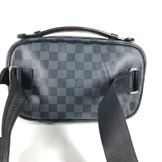 LOUIS VUITTON Sling bag N41289 Damier Grafitto Canvas black Damier Grafitte Ambreil mens Used Authentic