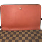 LOUIS VUITTON Shoulder Bag N51160 Damier canvas Brown Damier Tribeca Ron Women Used Authentic