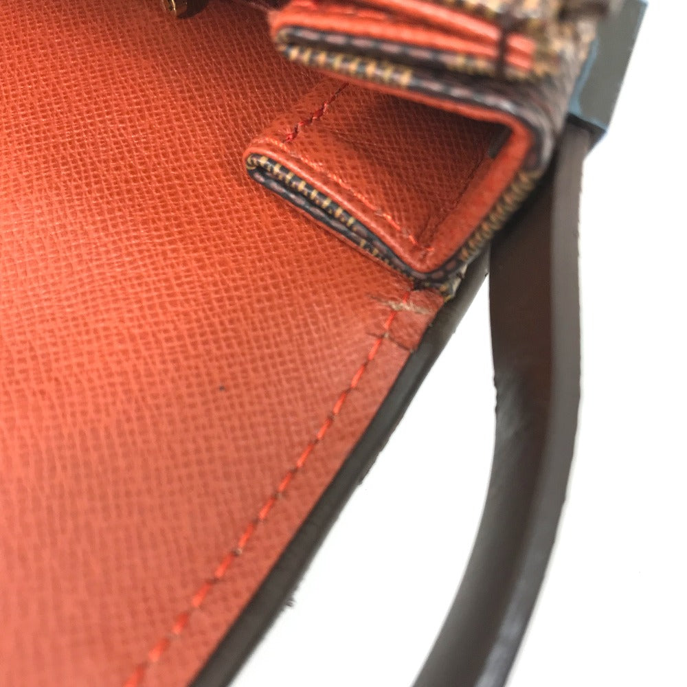 LOUIS VUITTON Shoulder Bag N51160 Damier canvas Brown Damier Tribeca Ron Women Used Authentic