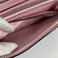 Dior Long Wallet Purse leather blue Long wallet Bijou rhinestone