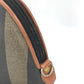 FENDI Handbag PVC / Leather Brown x khaki Alma type Pecan