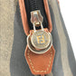 FENDI Handbag PVC / Leather Brown x khaki Alma type Pecan