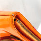 LOUIS VUITTON Shoulder Bag M91935 Monogram Vernis Canvas Orange Monogram Vernis Fluo Houston Women Used Authentic