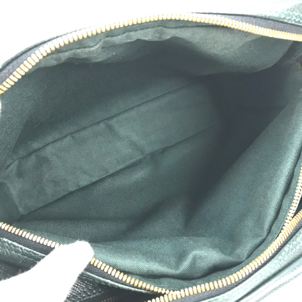 LOUIS VUITTON Shoulder Bag M30154 Taiga Leather green Taiga Reporter PM mens Used Authentic