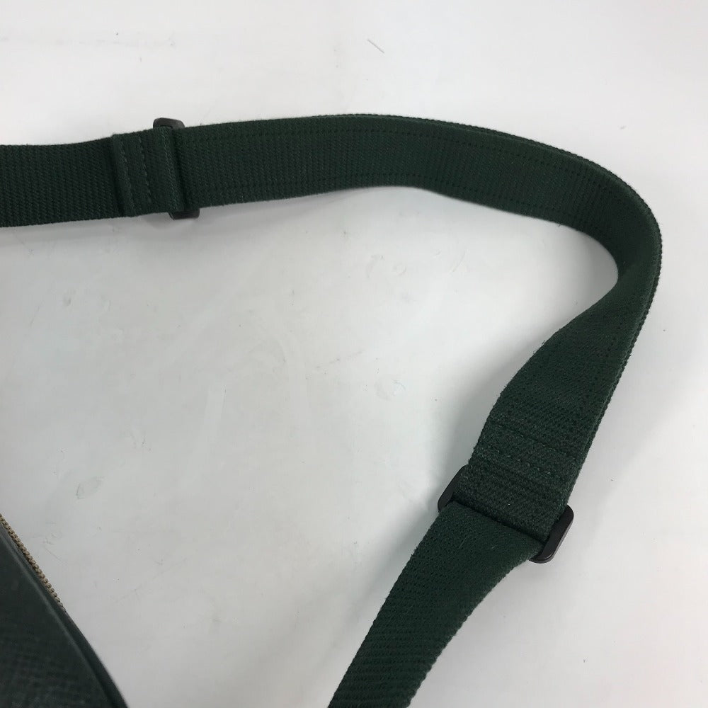 LOUIS VUITTON Shoulder Bag M30154 Taiga Leather green Taiga Reporter PM mens Used Authentic