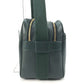 LOUIS VUITTON Shoulder Bag M30154 Taiga Leather green Taiga Reporter PM mens Used Authentic
