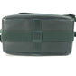 LOUIS VUITTON Shoulder Bag M30154 Taiga Leather green Taiga Reporter PM mens Used Authentic