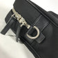 GUCCI Tote Bag 630922 Leather / canvas black Sherry line Business bag Women Used Authentic