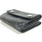 LOUIS VUITTON Trifold wallet M67630 Monogram Eclipse Canvas black Monogram Eclipse Discovery Compact