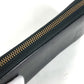 GUCCI Long Wallet Purse 496317 leather black logo mens Used Authentic