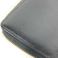GUCCI Long Wallet Purse 496317 leather black logo mens Used Authentic