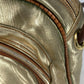 LOEWE Shoulder Bag Leather, Canvas gold vintage anagram Women Used Authentic