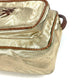 LOEWE Shoulder Bag Leather, Canvas gold vintage anagram Women Used Authentic