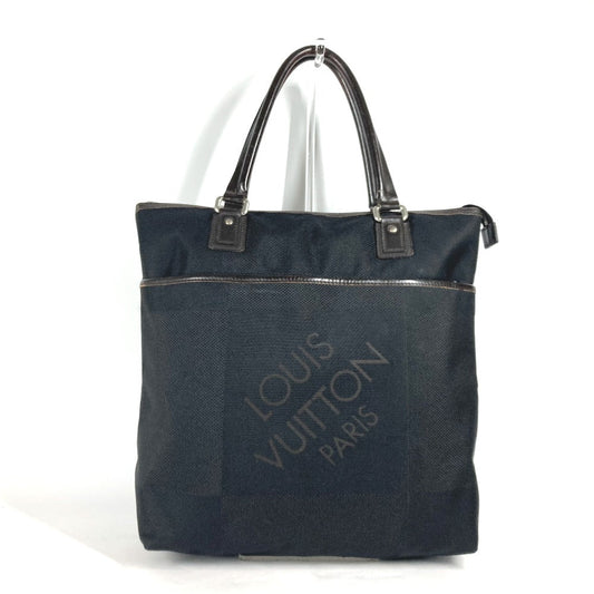 LOUIS VUITTON Shoulder Bag M93085 Damier Jean Canvas black Damier Jean Kugar mens Used Authentic